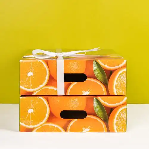 水果包装盒礼盒高档通用橙子赣南脐橙10斤装空礼品盒