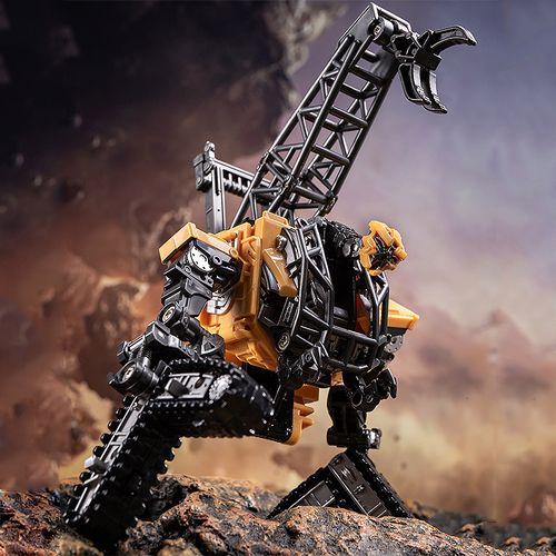 奥意大力神高塔咆哮重载推土机挖掘机拖斗斗车泰霸变形金刚模型专区