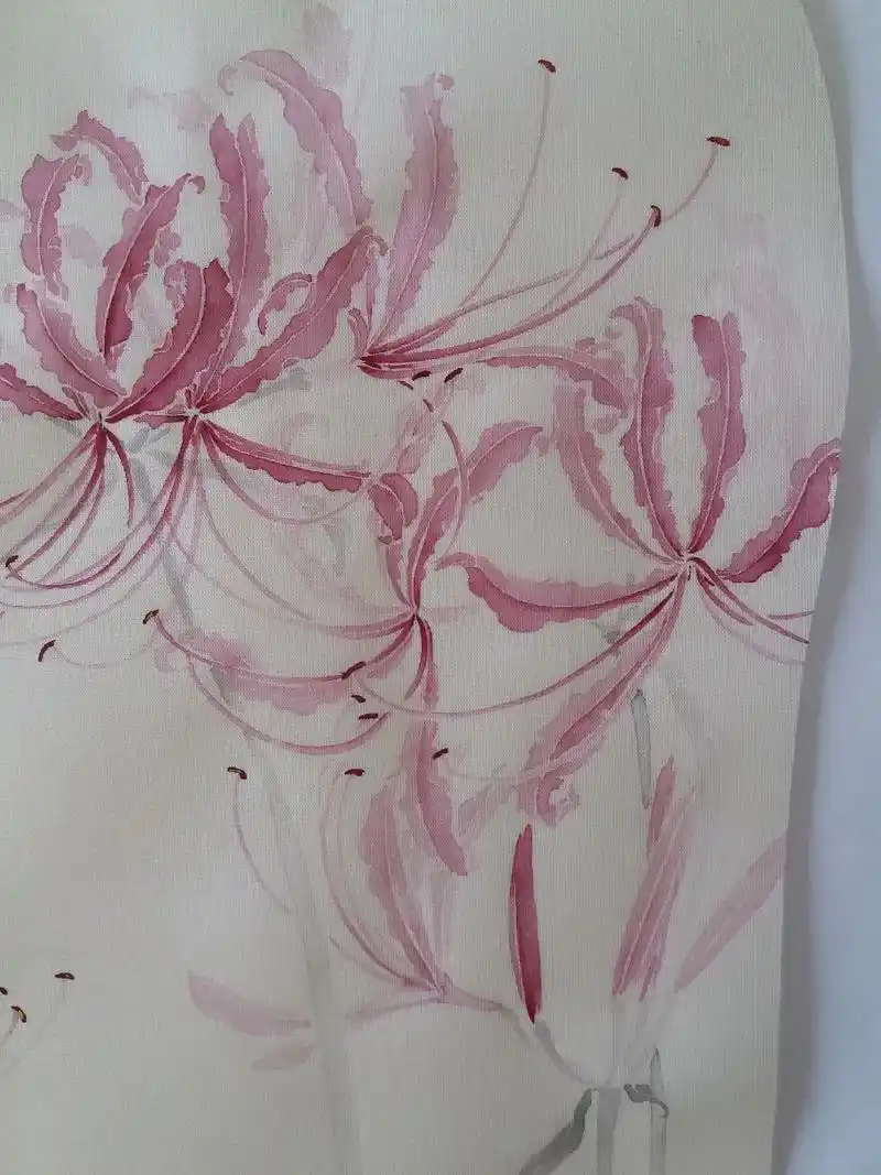 没骨画/写生彼岸花#没骨画 #国画教程 #国画  - 抖音