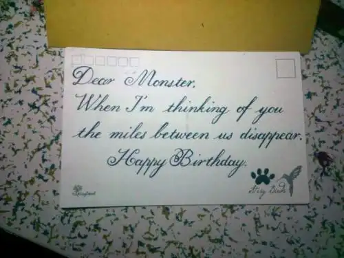 定制英文生日贺卡 英文生日贺卡