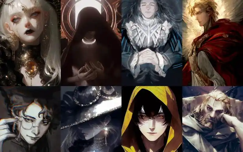 【诡秘之主第十一期】诡秘之主诸神群像 宿命之环 美图壁纸分享