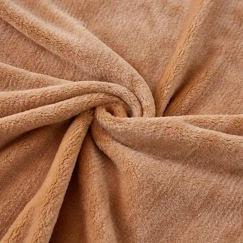 丽馨家纺纯色毛毯休闲毯