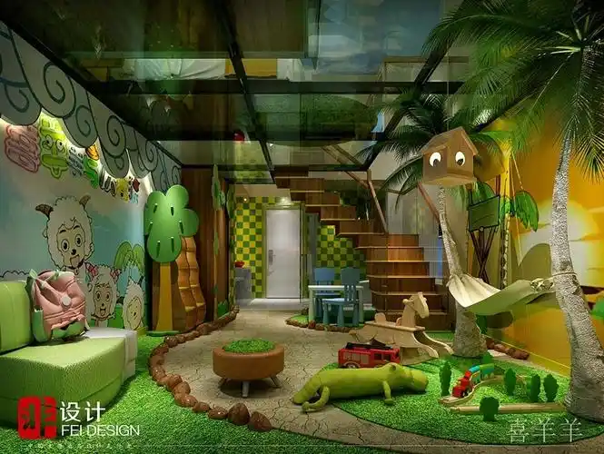 广州长隆森林密码主题酒店-谷居家居装修设计效果图