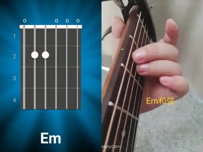 自学吉他第3天基础和弦识记转换练习