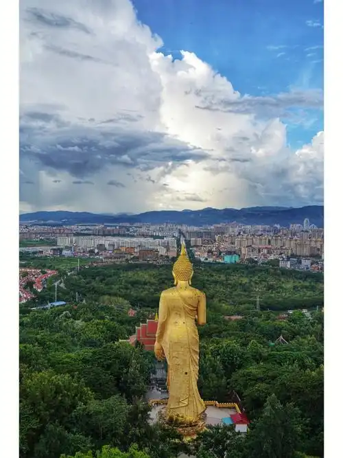 云南西双版纳的勐泐大佛寺