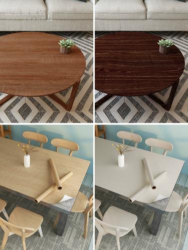 水防防潮木纹自粘纸旧家具翻新桌面子贴纸可墙擦洗墙20210414贴加