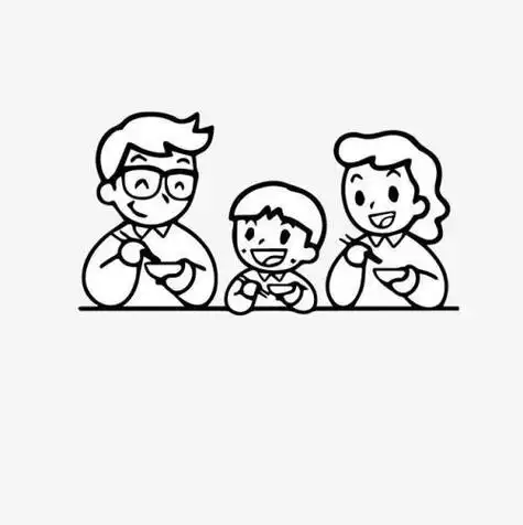 全家福简笔画全家福|照片绘画全家福绘画简笔画画家幸福一家全家福我