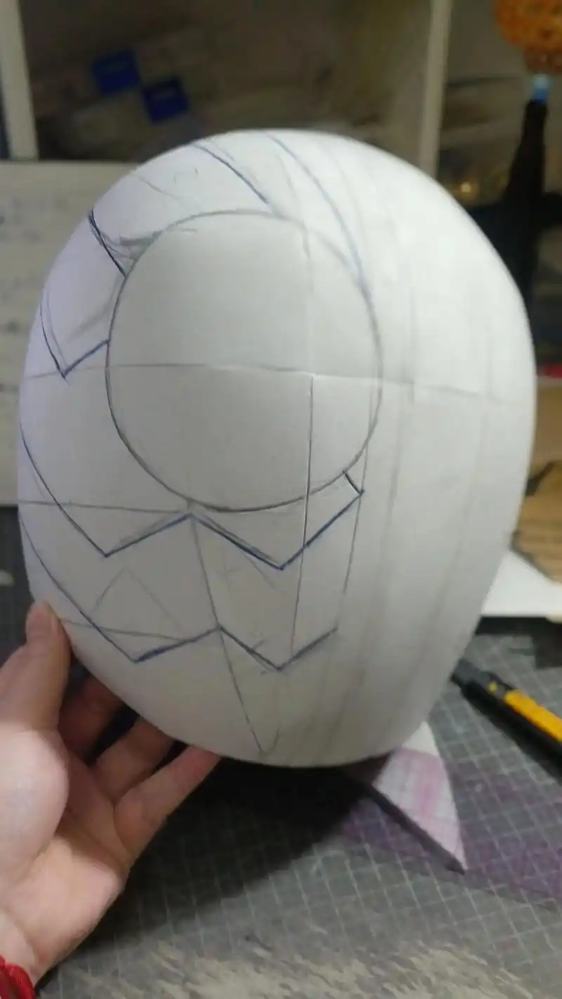 cos #cosplay #cos道具制作 假面骑士头盔完 - 抖音