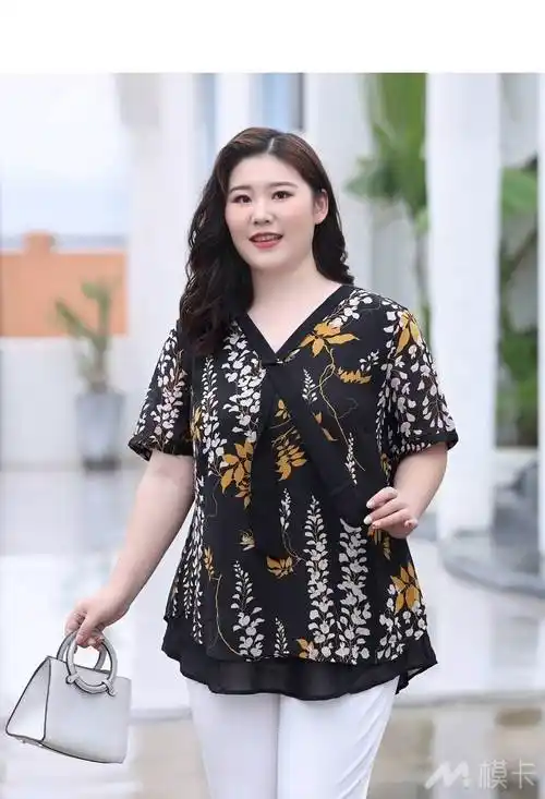 布松大码女装店铺拍摄