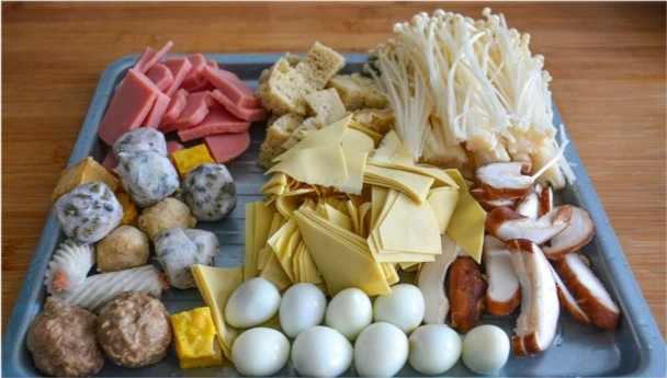 2,麻辣香锅材料配菜清单