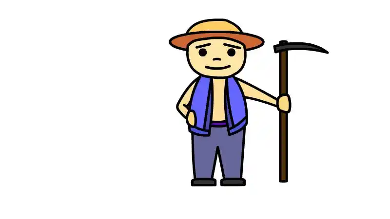 农民怎么画 辛苦的农民怎么画,农民简笔画-养娃家