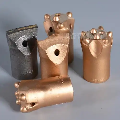 40普兰卡钎头一字十字梅花球齿合金钻 40mm球齿钻头(7齿)【图片 价格