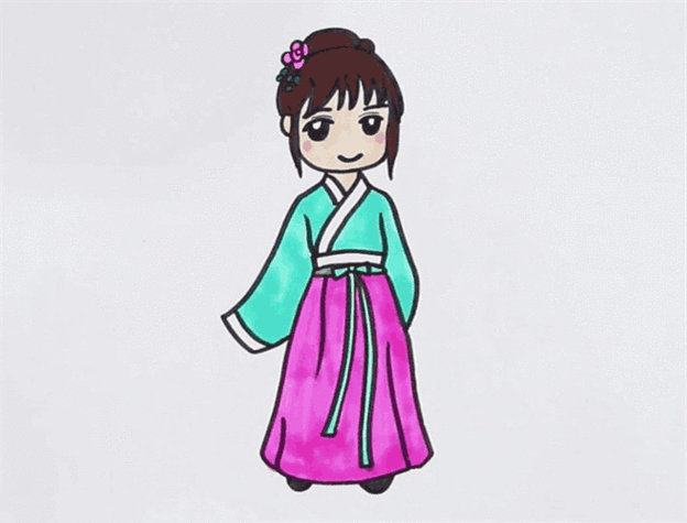 儿童汉族简笔画