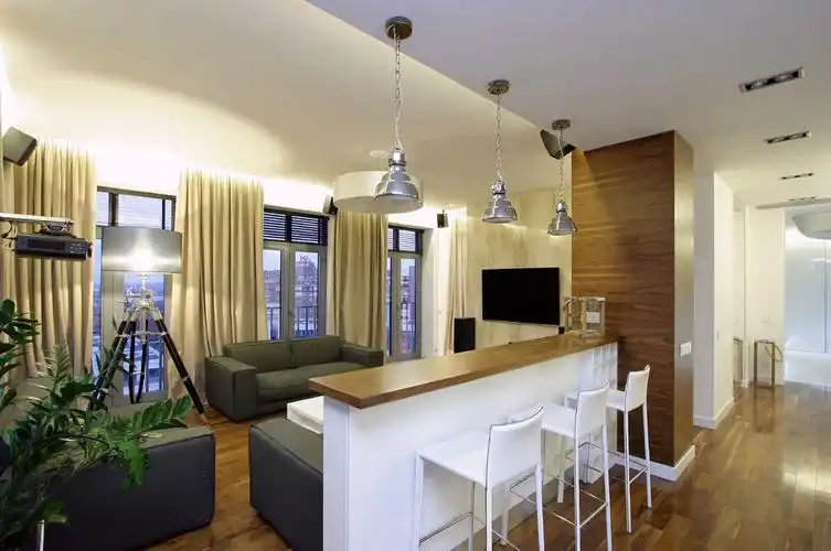 美式风格家装吧台效果图