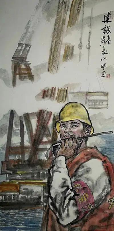 高晔《绝代工程》龚正中《晓色》肖映川《一桥三境共繁荣》麦理(责