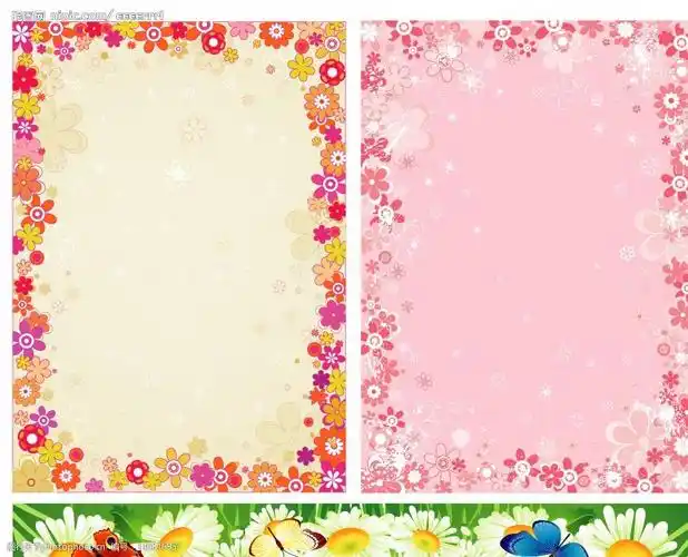 花边矢量图图片