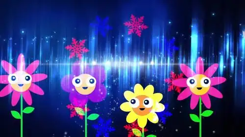 视频素材 舞台背景 配乐歌舞 最美的光儿歌配乐成品来自视频原始文件