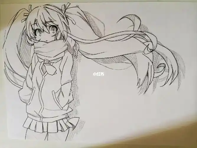 多多指点#初音未来  #画画的日常  #零基础学画画  #手绘