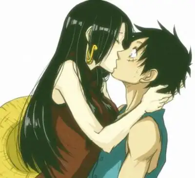 路飞汉库克情侣头像