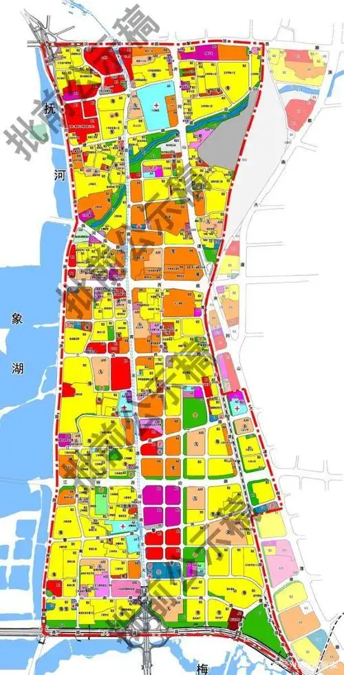 青云谱这个片区规划调整:两心,两轴,三组团!还有轨道换乘中心