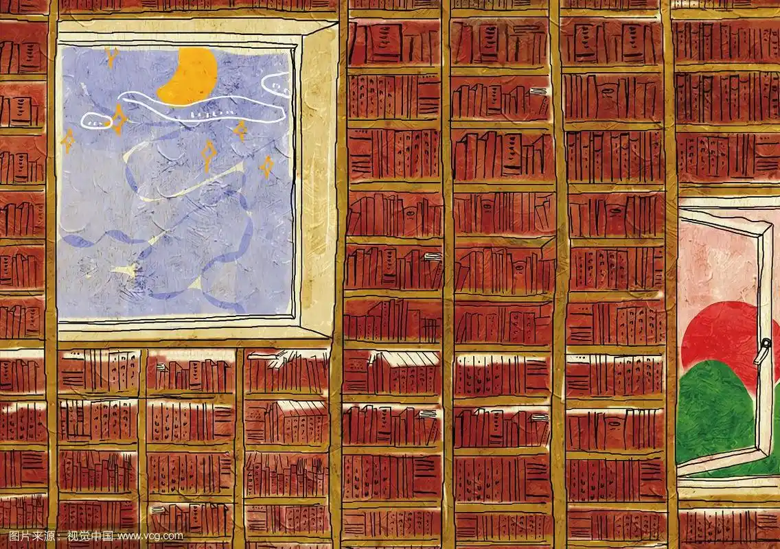 简笔画儿童童话故事绘本之书架