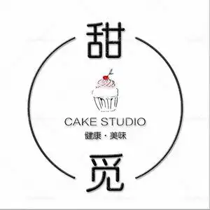 蛋糕甜品店logo店标设计微信头像制作防盗水印私房烘焙插牌二维码