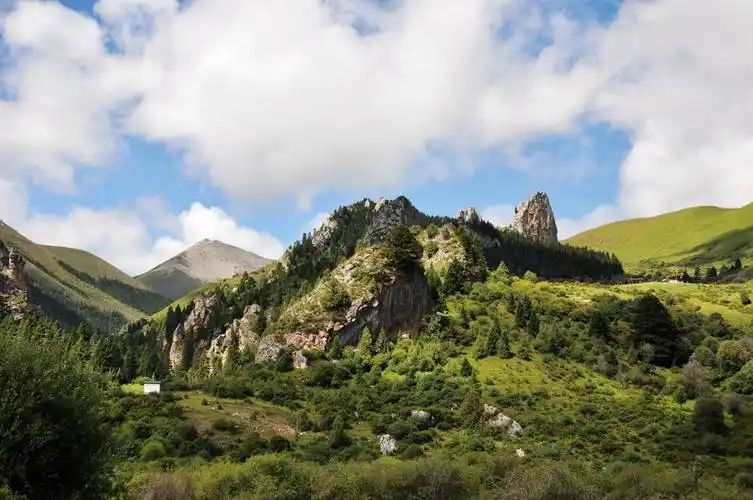 阿坝州自驾游之四甘肃碌曲县则岔石林景区景色