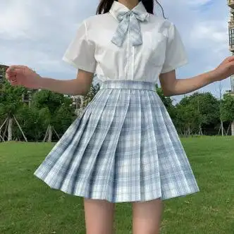 短白衬衫 白溟 领结 jk长 xs【图片 价格 品牌 报价】-京东