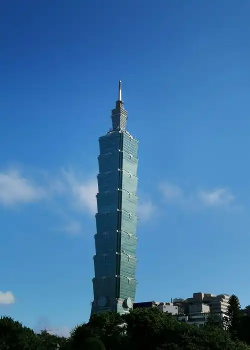 台北101大楼,是台湾重要的地标性建筑.