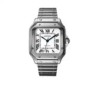 卡地亚cartier瑞士手表山度士系列机械女表列机械女表