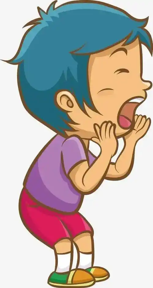 为"喊叫小结",尤其以男孩多见,因为男孩通常较女孩好动,喜爱大声喊叫