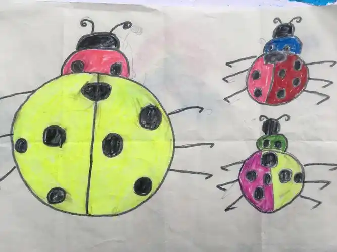 会泽县钟屏小学兴趣大课堂二年级美术班——小画家作品微展一(七星