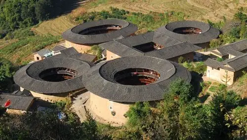 世界文化遗产福建省客家土楼群中国传统民居的瑰宝
