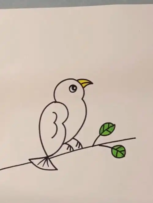 用三个数字3画小鸟,一学就会,赶紧跟我一起来画吧!