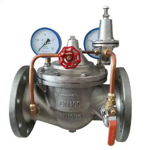 200x减压阀用于生活给水,消防 给水及其他工业给水系统,通过调节减压