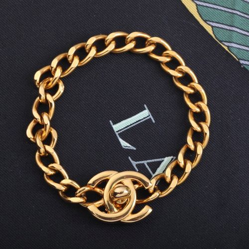 【二手9成新】香奈儿(chanel)中古耳夹 香奈儿手链二手奢侈品18cm