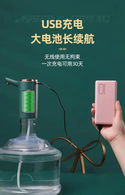 纯净水桶取水器电动水压器自动上水电动抽水器桶装水取水器饮水机泵