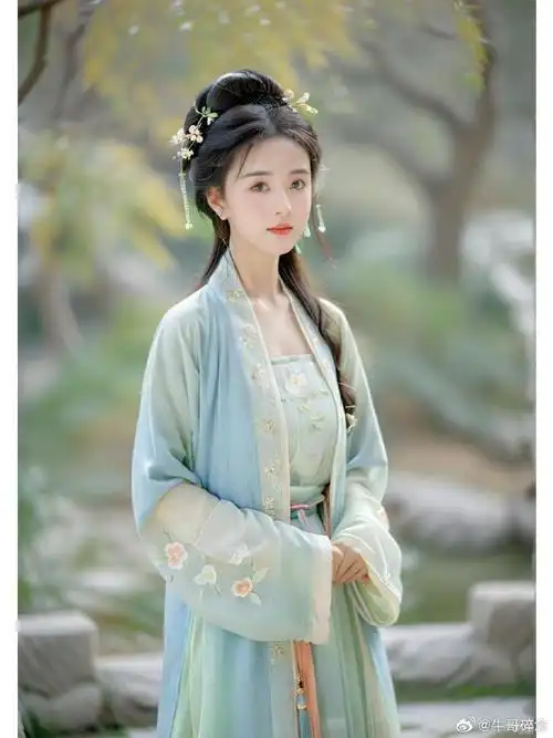 宝贝们,想穿出古风韵味吗?宋制汉服简约又优雅,超迷人!