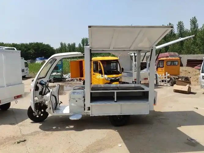 又一款美食烧烤三轮车改装完毕