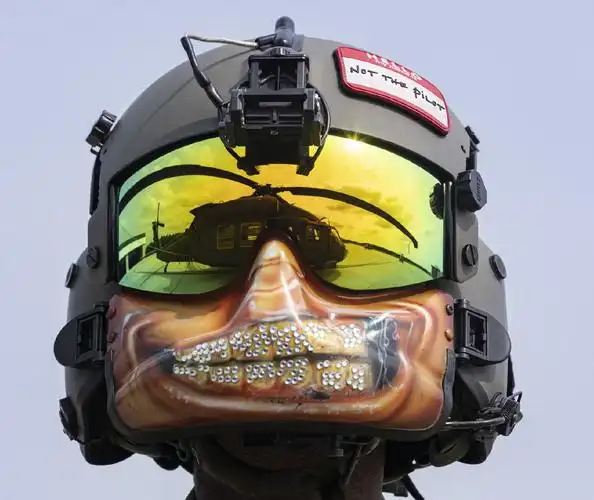 空军飞行员头盔复刻hgu-56/p美军陆航飞行头盔军迷适用于电动车摩托车