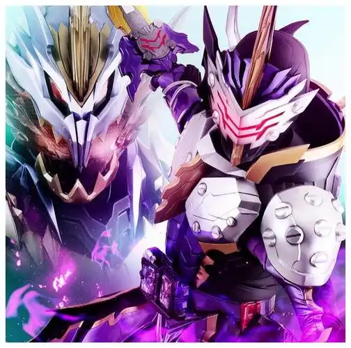 假面骑士圣刃粉丝自制新形态暗黑刀剑极为瞩目崇皇圣刃亮了