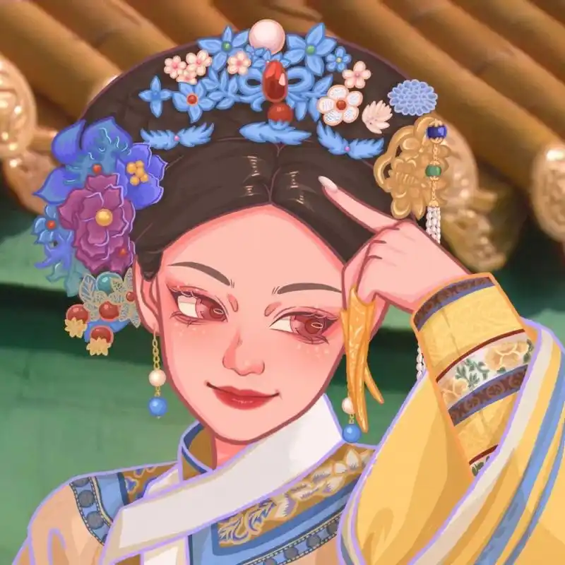 后宫姐妹头像76爱妃,平身吧91 《甄嬛传经典台词》 1,让她住承乾