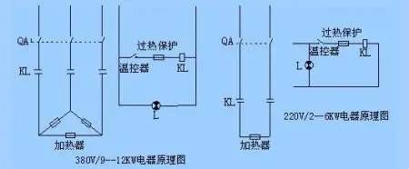 三相开水器接线图