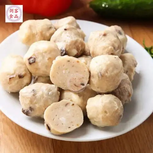 安井香菇贡丸25公斤麻辣烫关东火锅冒菜丸子江浙沪火锅丸类