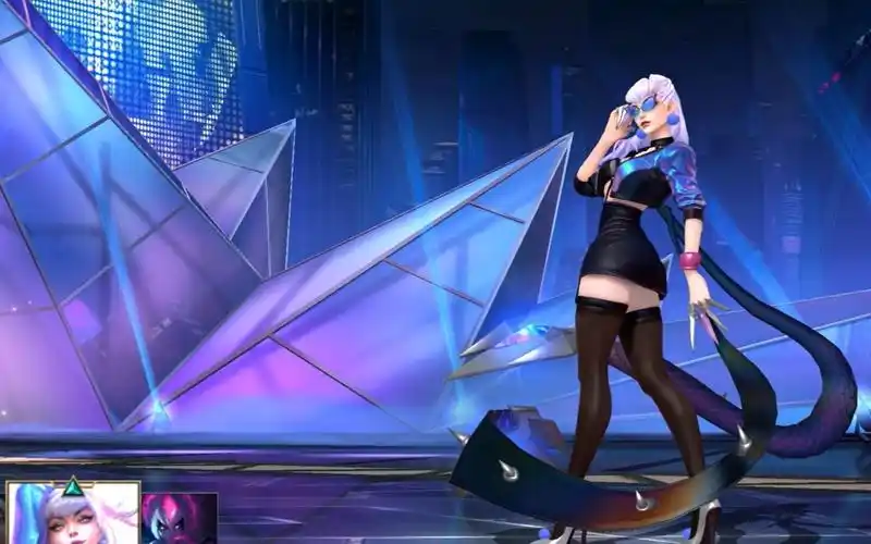 lol英雄联盟手游伊芙琳kda皮肤视频kdaalloutevelynnskinspotlight