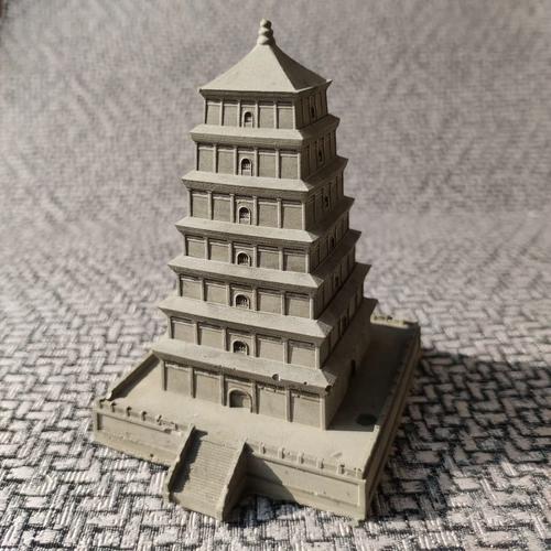 水泥微缩风古代建筑模型石塔宝塔水族鱼缸造景微景观造型摆件