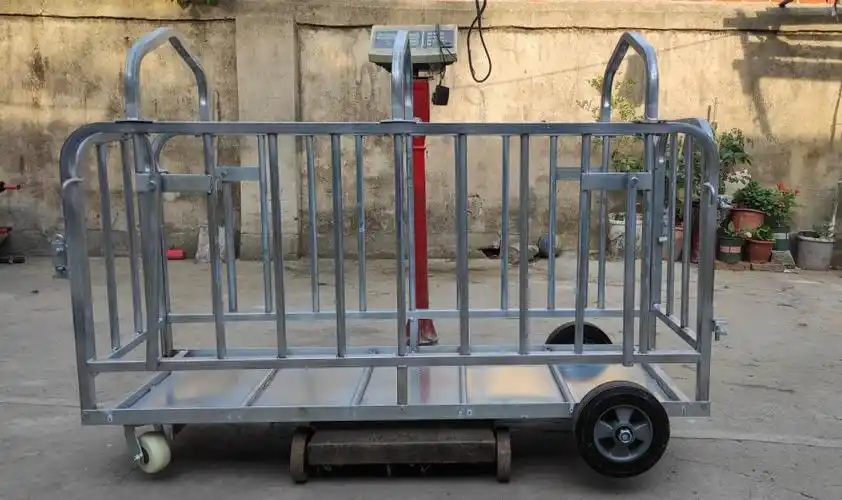 大猪转运车称猪笼子养猪场用拉猪车装猪笼肥猪笼卖猪用的转群笼 上