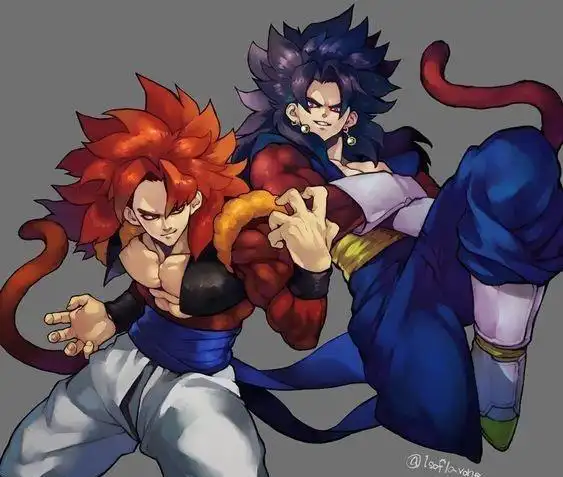 七龙珠悟空和贝吉塔6种合体形态悟吉塔和贝吉特到底谁更帅