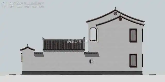 小面积 多功能,河北涿州带多庭院的农村中式三合院