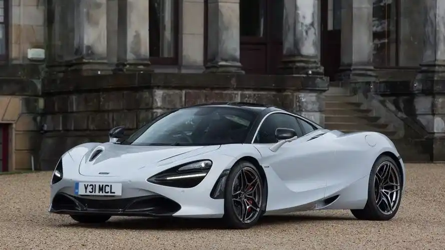 迈凯伦mclaren炫酷银色跑车图片桌面壁纸